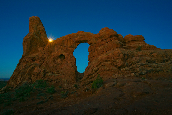 Turret Arch Moon
